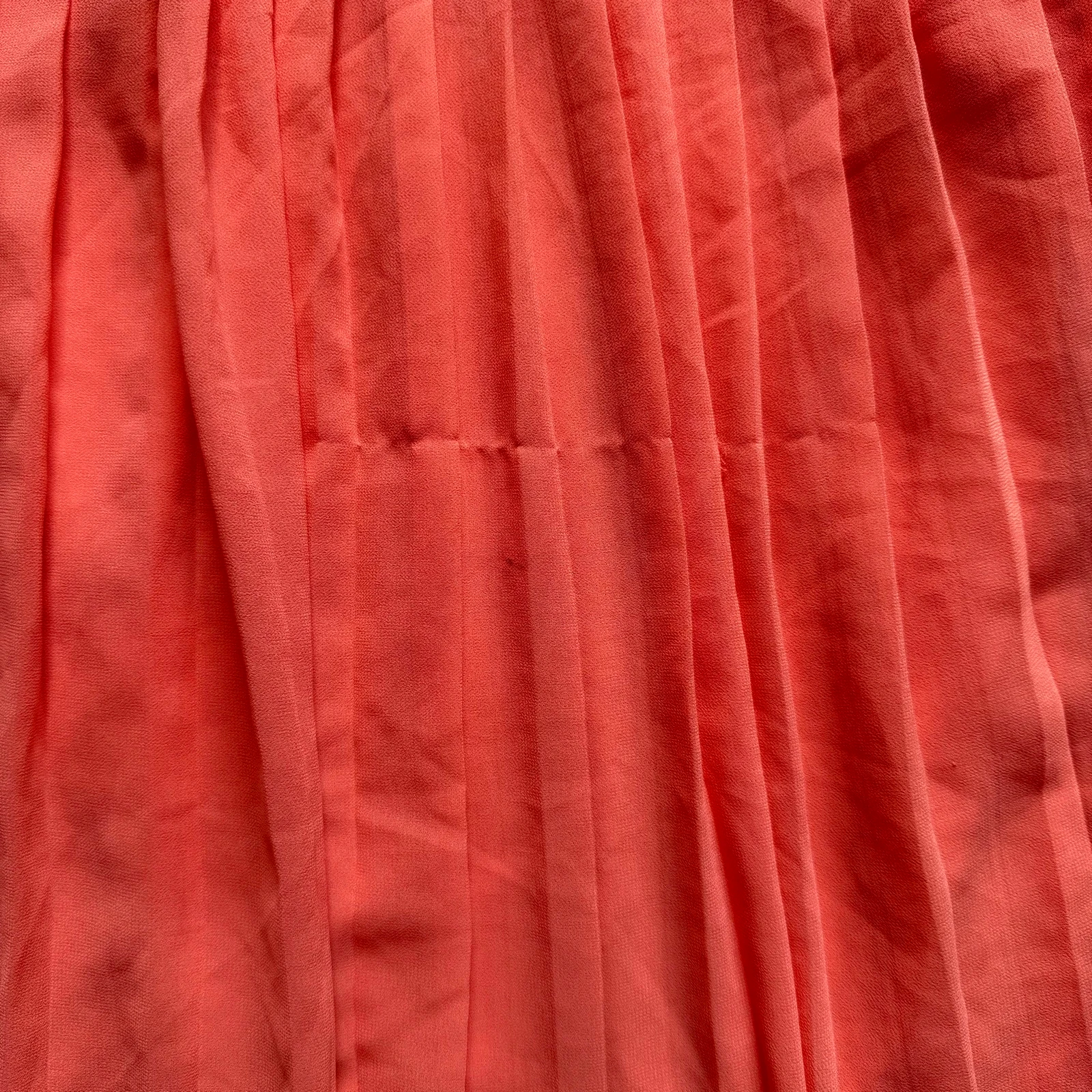 Falda plisada Kiabi coral talla 38/40 – photo 2